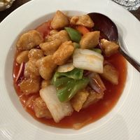 Cantonese style sweet  at Vegan Planet in North West London