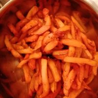 Tikka chips at Eastern Eye in Lichfield