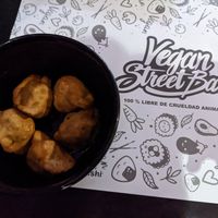 Gyoza at Vegan Street Bar - Yasai Bar in Santiago