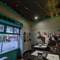 Interior at Vegan Street Bar - Yasai Bar in Santiago