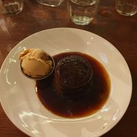 Vegan Sticky Toffee Pudding at The Lost Boy in Farnham