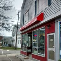 outside at Red Satay Grill in Moncton
