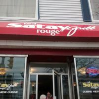 sign at Red Satay Grill in Moncton