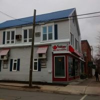 Outside at Red Satay Grill in Moncton
