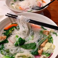 Vegan Pho with Tofu & Vegetables (or just veggies for a truly soy-free option) at Saigon Restaurant in Santa Barbara