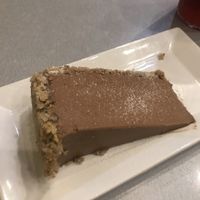 Amaretto cheeze cake at Lotus Leaf Cafe in Wichita