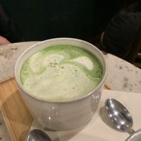 Regular matcha with oat milk   at Moya Matcha in Warsaw