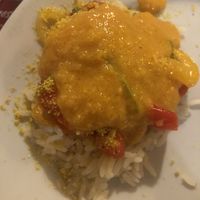 Moqueca de banana da terra (I put it on my plate like this)   at Barcaxeira Porto de Galinhas in Ipojuca