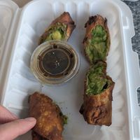 Avo egg rolls at Ziggy's in Paso Robles