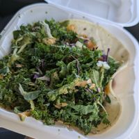 Avocado taco with kale slaw at Ziggy's in Paso Robles