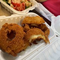 Onion rings  at Ziggy's in Paso Robles