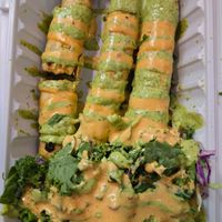 Black bean taquitos at Ziggy's in Paso Robles