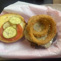 45 Burger  at Ziggy's in Paso Robles