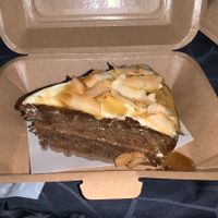 Caramel banana cake. So good  at Vegan Bakery By Heart in Phuket