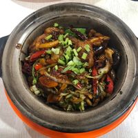 King pow chicken claypot   at Jin You Yuan 今友緣素食坊 in Central Singapore