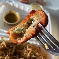 Nice thin layer and good amount of filling in momos  at Mount Everest Kitchen & Grill in Vancouver