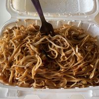 Vegetable chow mein  at Mount Everest Kitchen & Grill in Vancouver