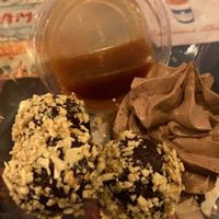 Mousse and truffles at Fiction Kitchen in Raleigh