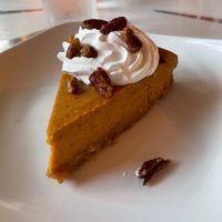 Pumpkin Cheesecake at Fiction Kitchen in Raleigh