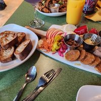 Charcuterie board soooo good at Fiction Kitchen in Raleigh