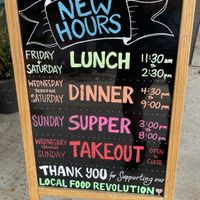 Open for lunch Friday & Saturday   at Fiction Kitchen in Raleigh