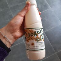 Soy joghurt #Veganuary at Tref in Belgrade