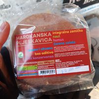 Vegan fresh sandwich #Veganuary at Tref in Belgrade