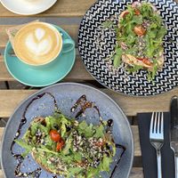 Avocado & Hummus Toast   at Cult Café in Valencia