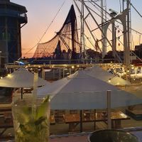 The view 🥰  at Spero Greek Street in Mooloolaba