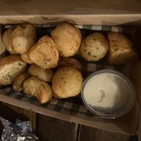 Lemon potatoes   at Spero Greek Street in Mooloolaba
