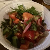 Mixed salad   at Spero Greek Street in Mooloolaba