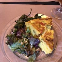 Vegan tortilla   at A Corre Vexeta in Santiago De Compostela