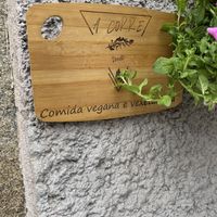 Sign   at A Corre Vexeta in Santiago De Compostela