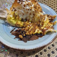 Dessert at A Corre Vexeta in Santiago De Compostela