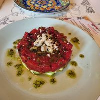Tartar at A Corre Vexeta in Santiago De Compostela
