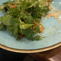 Half eaten salad it was too good to not eat right away   at Big Chefs in Izmir