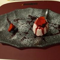 Semifreddo ai frutti di bosco at Bunker in Mussolente