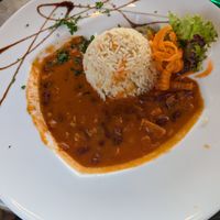 Vegan Stew at Restaurant Zur Seebrücke in Boltenhagen