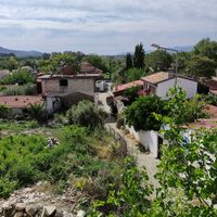 View from the terrace at Ayasoluk Restaurant in Selcuk
