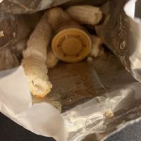 Selfish churros with dulce de leche dip   at Brazilian Fun Foods - Maybe closed in Tampa