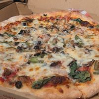 Medium Happy Vegan at Tony's Pizza in Flagler Beach