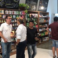 Inauguração  #Veganuary at Empório leve in Sao Paulo