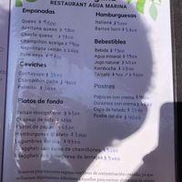 Carta Vegana at Agua Marina in Tongoy