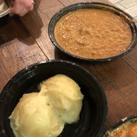 Fufu with vegan Maafe stew   at Yum Village in Detroit