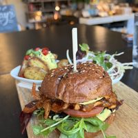 Pulled Mushroom burger!!! The best!!!  at Dolcinella in Essen