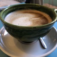 Oat milk latte   at Mareando la Huerta in Alicante