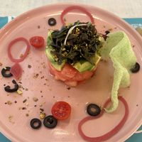 Watermelon tartar   at Mareando la Huerta in Alicante
