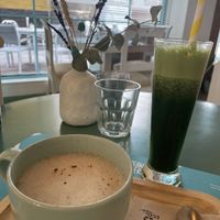 Batido verde  at Mareando la Huerta in Alicante