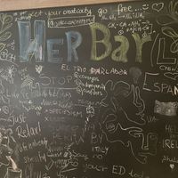 Don’t forget to say hello.   at herBar in Budapest