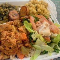 roasted veggie  at Rasta in Nassau